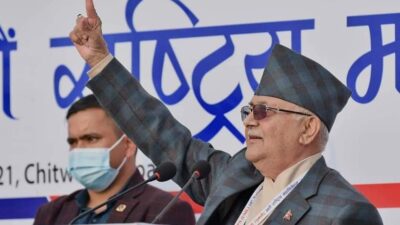 एमाले १० अाै महाधिवेशनमा १८०८ मत सहित अध्यक्षमा ओली निर्वाचित