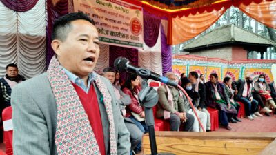 कार्यकर्तालाई अा- अाफ्नाे वडा केन्द्रित भएर काम गर्न  कांग्रेस सभापति  तामाङकाे अाग्रह