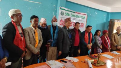 सहकारी संघको अध्यक्षमा ढुङ्गेल