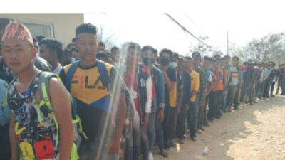 म्यादी प्रहरीमा अावेदन दिनेकाे भिड, रामेछापमा एकैदिन ३५९ ले दिए अावेदन