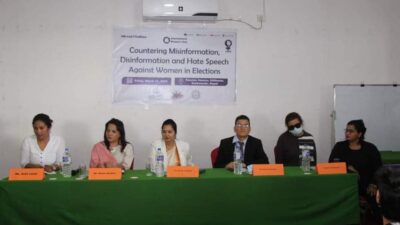 निर्वाचनकाे समयमा महिला विरुद्ध हुने गलत , मिथ्या र घृणास्पद अभिव्यक्तिका विषयमा युवाहरुका लागि एक दिने अभिमखिकरण