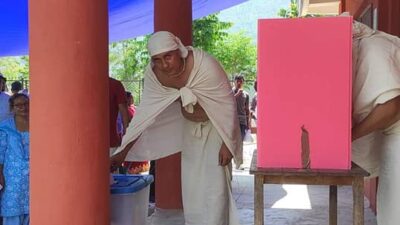 क्रियापुत्रीले गरे मतदान