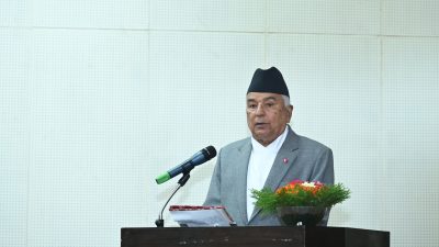 स्वतन्त्र, निष्पक्ष र जिम्मेवार पत्रकारिताबिना लोकतन्त्र सुदृढ हुन सक्दैन : राष्ट्रपति पाैडेल