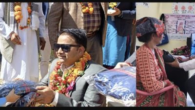 सामाजिक सेवामा तल्लिन डा.सैयद शुक्रबार रामेछाप आउदै