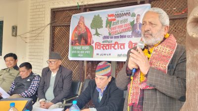 काँग्रेस रामेछापद्वारा ‘रामचन्द्र खड्का जिताऔँ’ अभियान सुरु