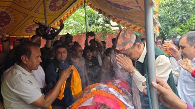 गोपालमान श्रेष्ठप्रति श्रद्धाञ्जली अर्पण, नेपाली कांग्रेसले तीन दिन राष्ट्रिय शोक&hellip;