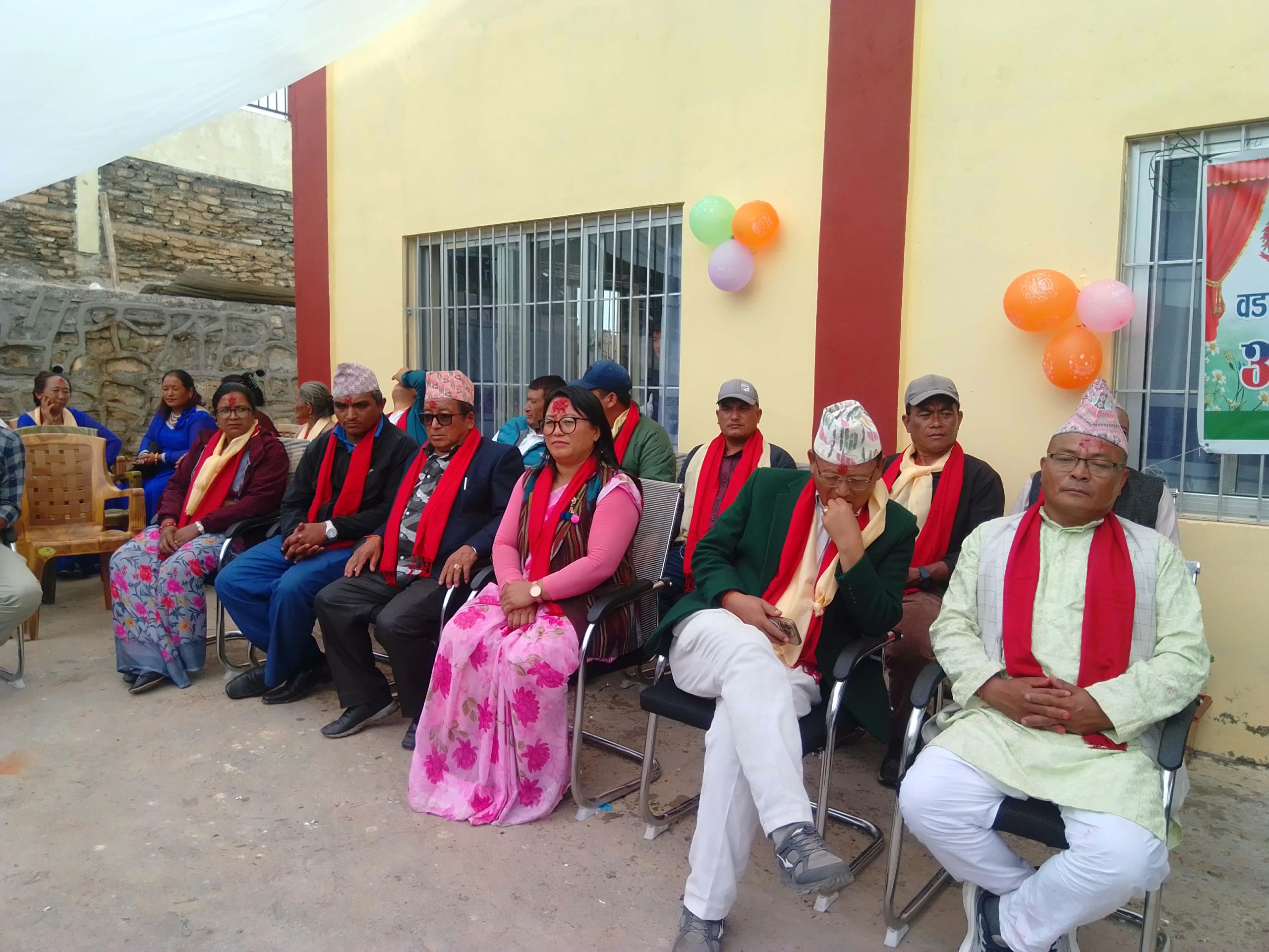 उमाकुण्ड–४ को नवनिर्मित वडा कार्यालय भवन उद्घाटन